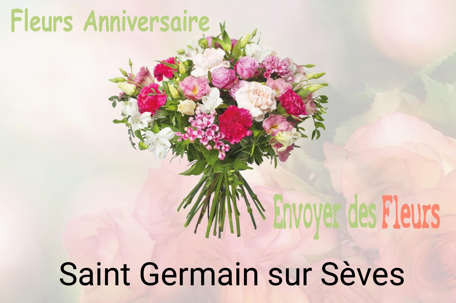 Bouquet de fleurs d’anniversaire livré à Saint-Germain-sur-Sèves