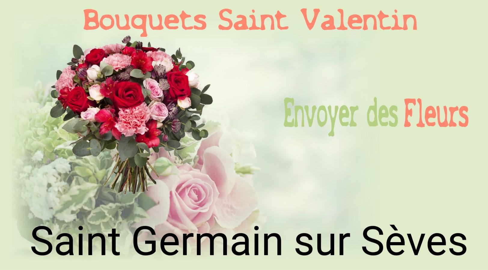Roses de Saint-Valentin livrées à Saint-Germain-sur-Sèves
